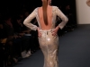 graues Designerkleid